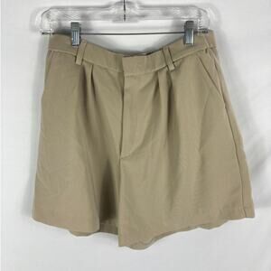 Indigo Rising Wide Leg Tan High Waisted Shorts Size XL